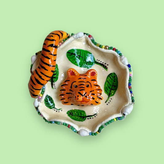 Tiger Jewelry Dish