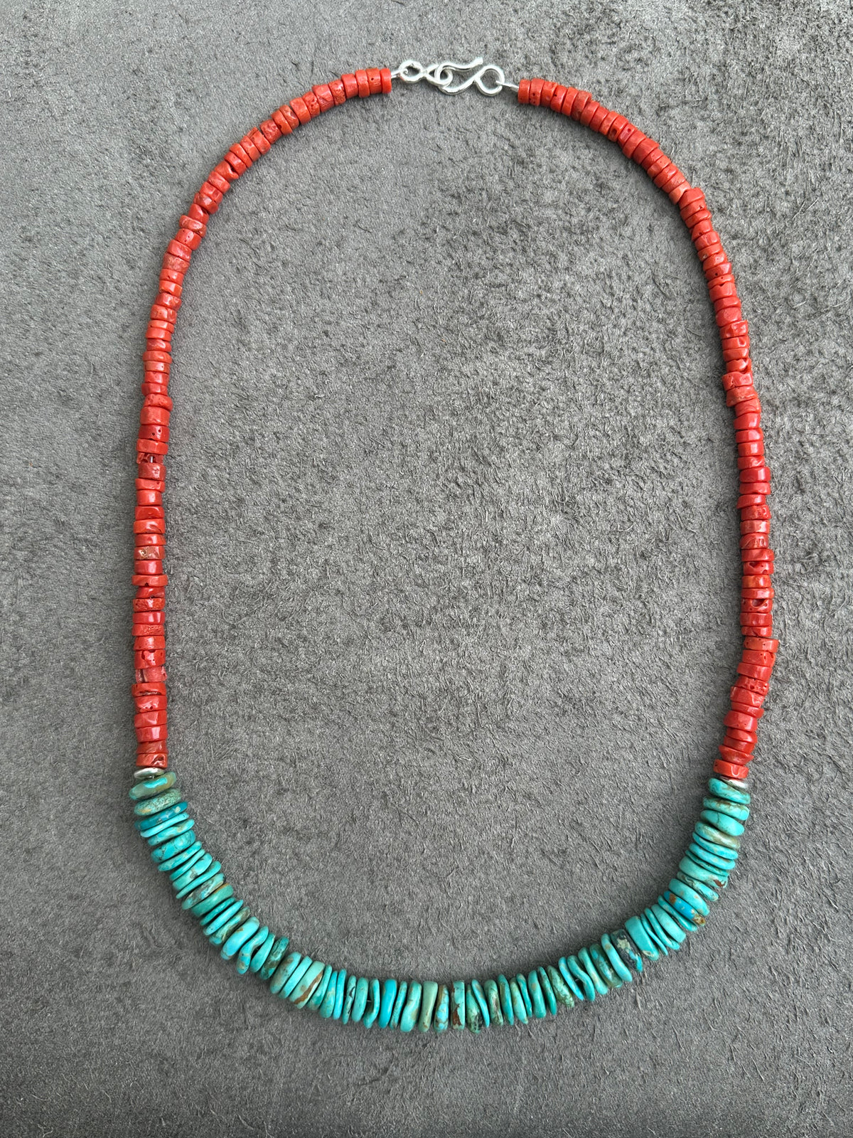 Mina Maria Turquoise & Italian Coral Necklace