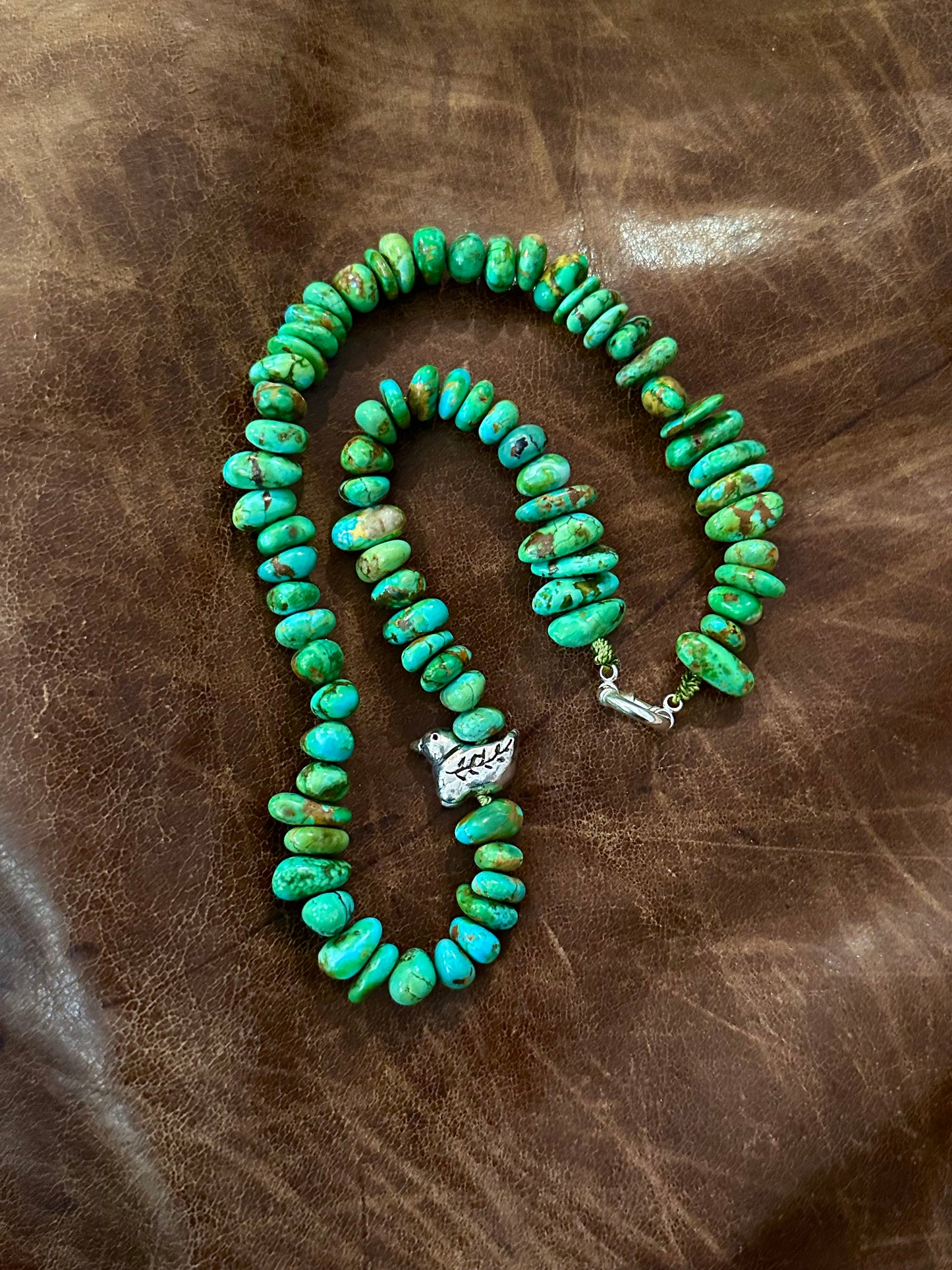 Sonoran Gold (Cielo) Turquoise and Bird