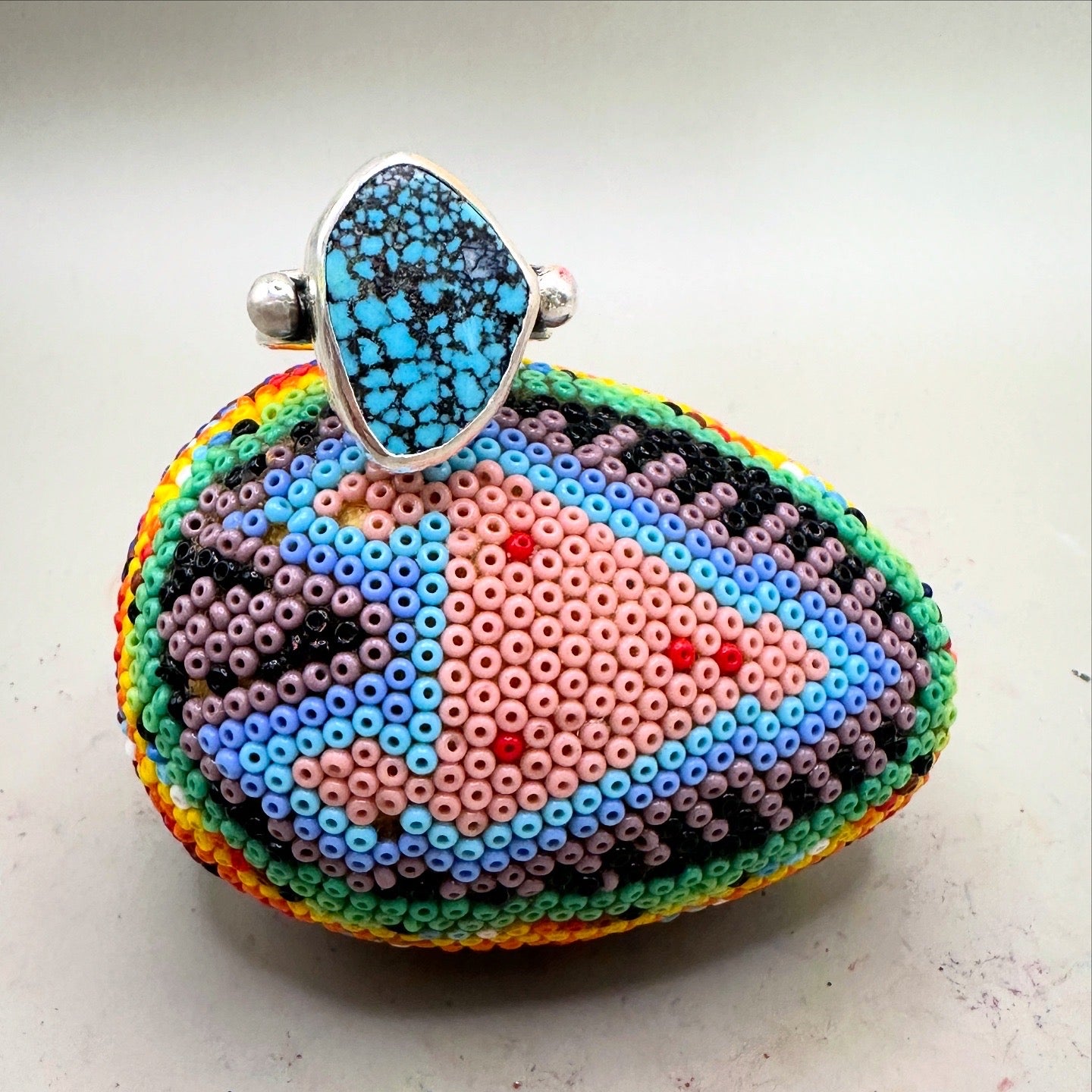 Kingman Turquoise Silver Ring