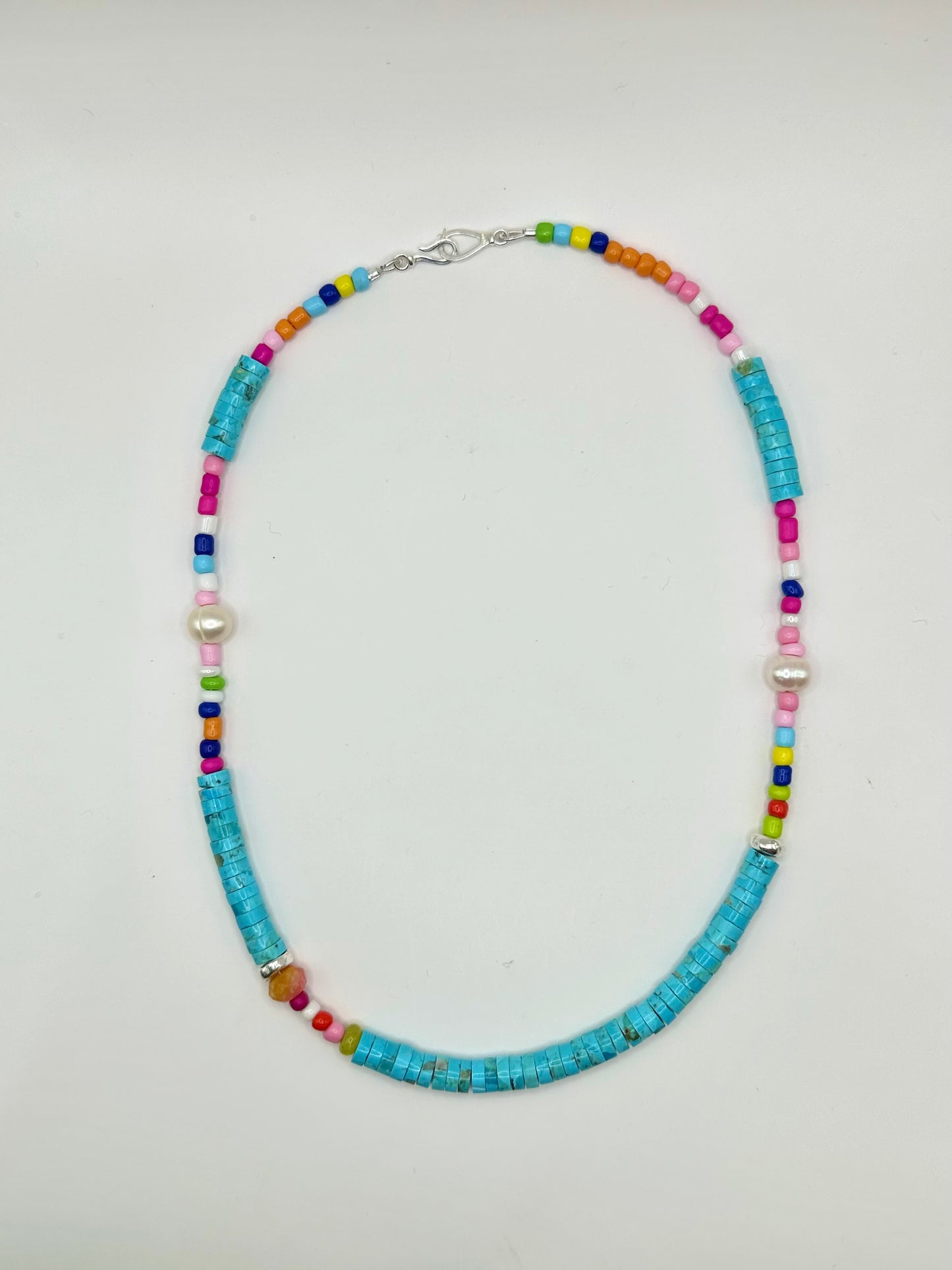 Sleeping Beauty Heish with Seed Beads