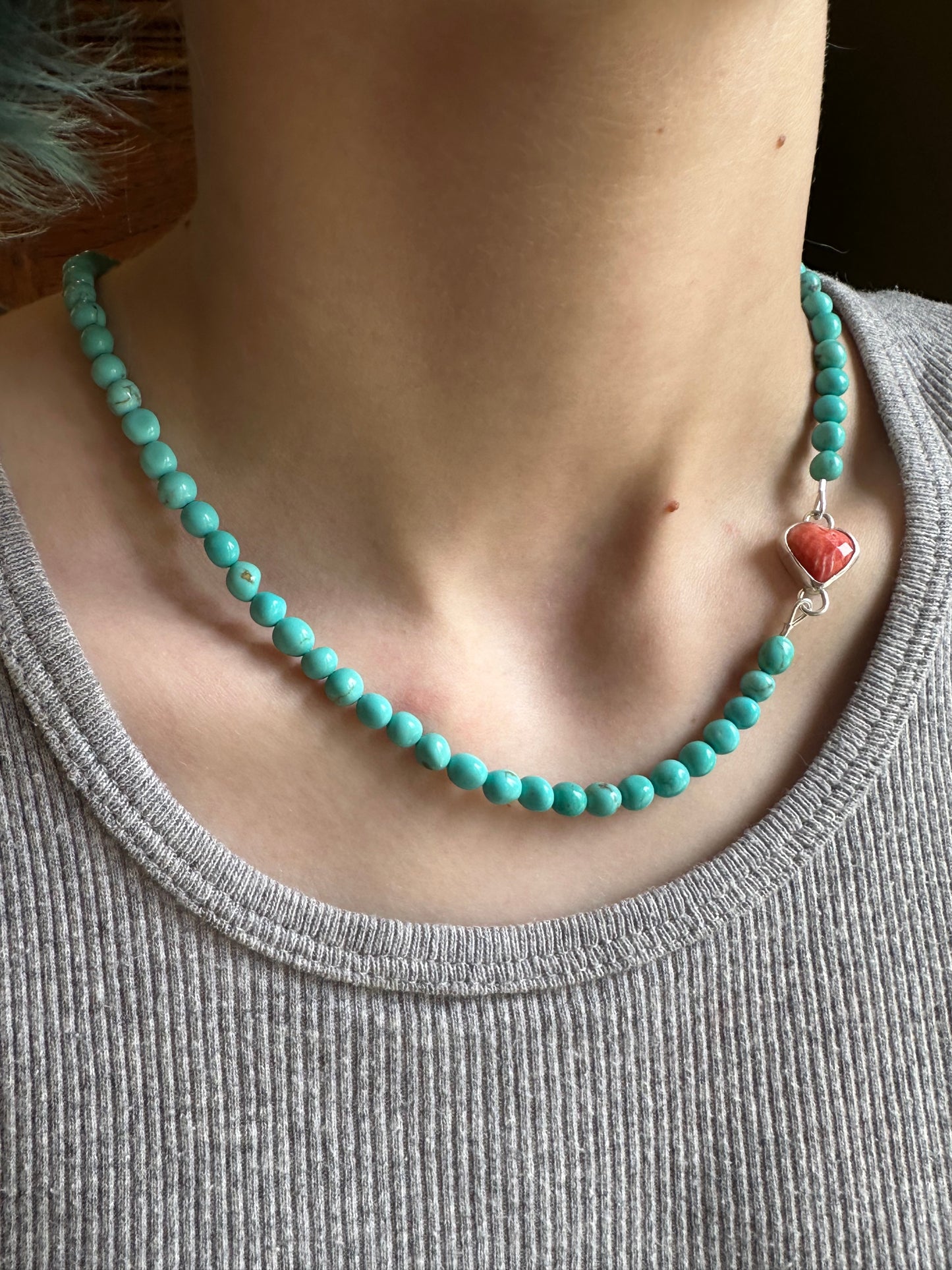 Sonoran Gold Turquoise with Spiny Oyster