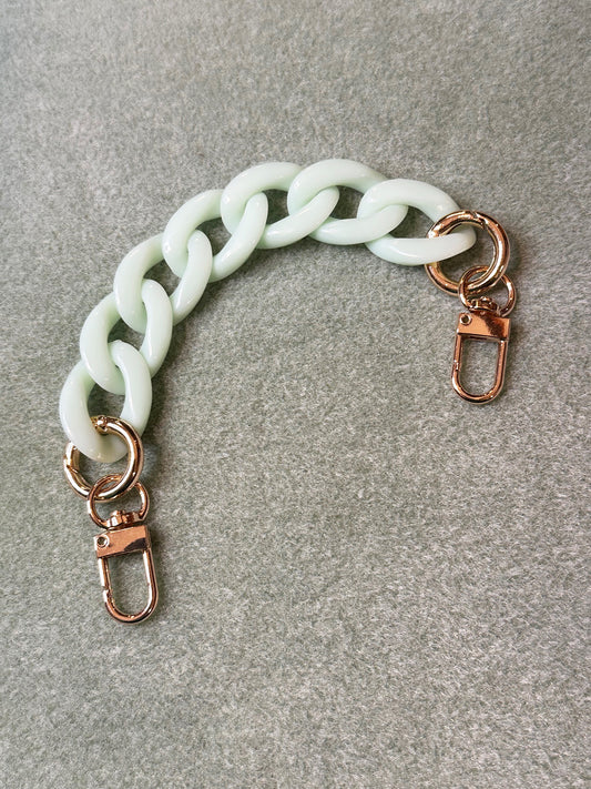 Jade Green Acrylic Chain Strap