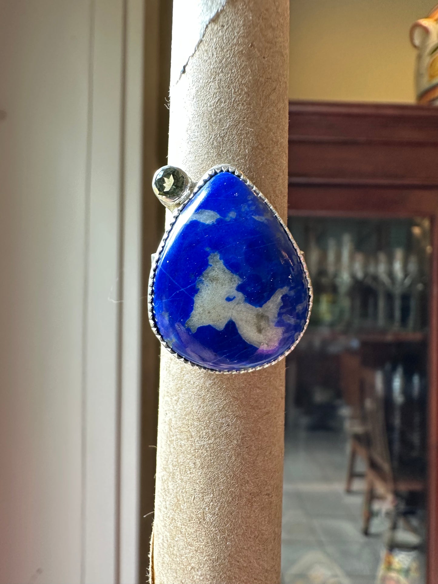 Earth and Moon - Lapis and Peridot